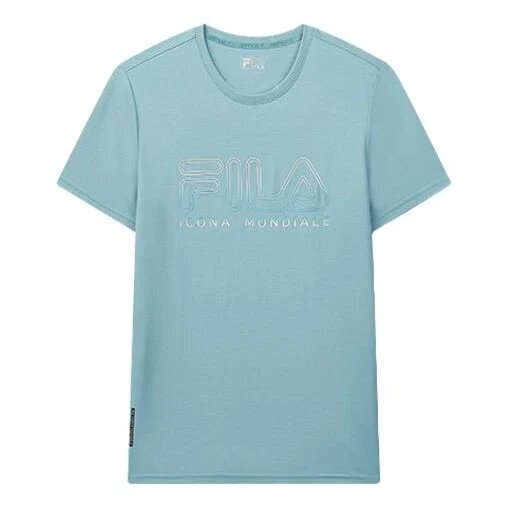 T-shirt à manches courtes avec imprimé ajouré, vert