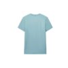 T-shirt à manches courtes avec imprimé ajouré, vert