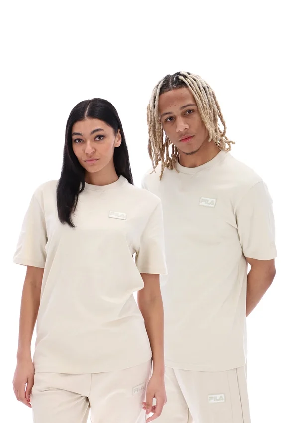 T-shirt à manches courtes unisexe Benjiman couleur avoine