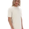 T-shirt à manches courtes unisexe Benjiman couleur avoine