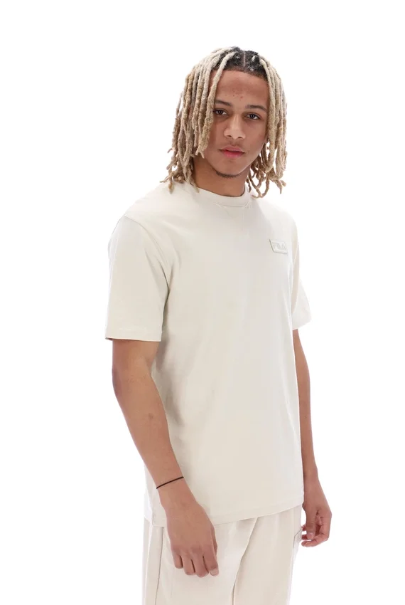 T-shirt à manches courtes unisexe Benjiman couleur avoine