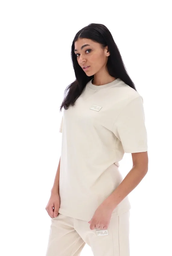 T-shirt à manches courtes unisexe Benjiman couleur avoine