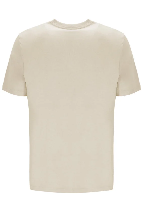 T-shirt à manches courtes unisexe Benjiman couleur avoine