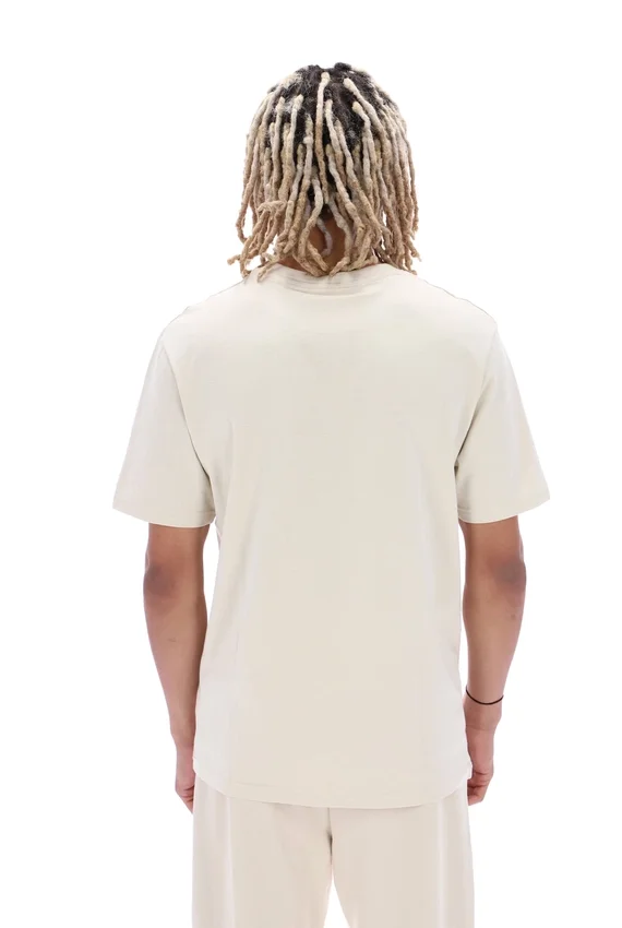 T-shirt à manches courtes unisexe Benjiman couleur avoine