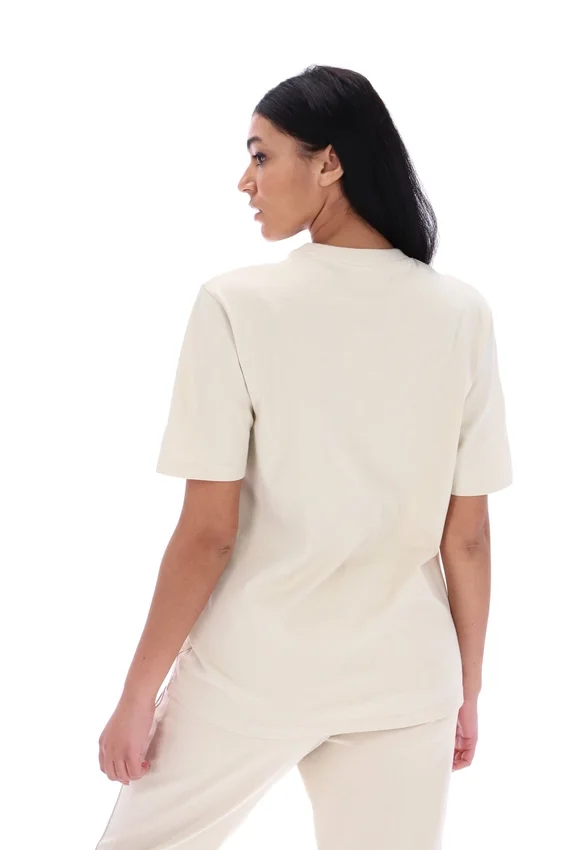 T-shirt à manches courtes unisexe Benjiman couleur avoine