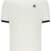 T-shirt Marconi Essential à bords-côtes Gardenia