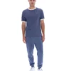 T-shirt Marconi Essential Ringer indigo vintage