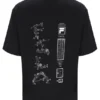 T-shirt noir Casa Golf Map