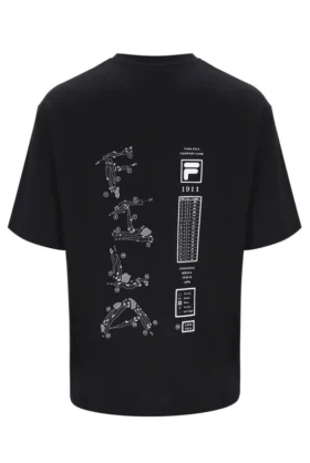 T-shirt noir Casa Golf Map