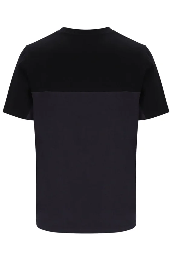 T-shirt noir Tiebreaker à blocs de couleur