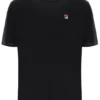 T-shirt noir Trey à coutures contrastées