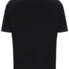 T-shirt noir Trey à coutures contrastées