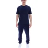 T-shirt Pepe Fila bleu marine avec logo floqué
