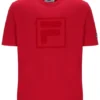 T-shirt Pepe rouge Fila avec logo floqué