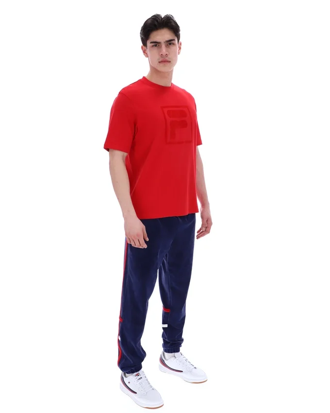 T-shirt Pepe rouge Fila avec logo floqué
