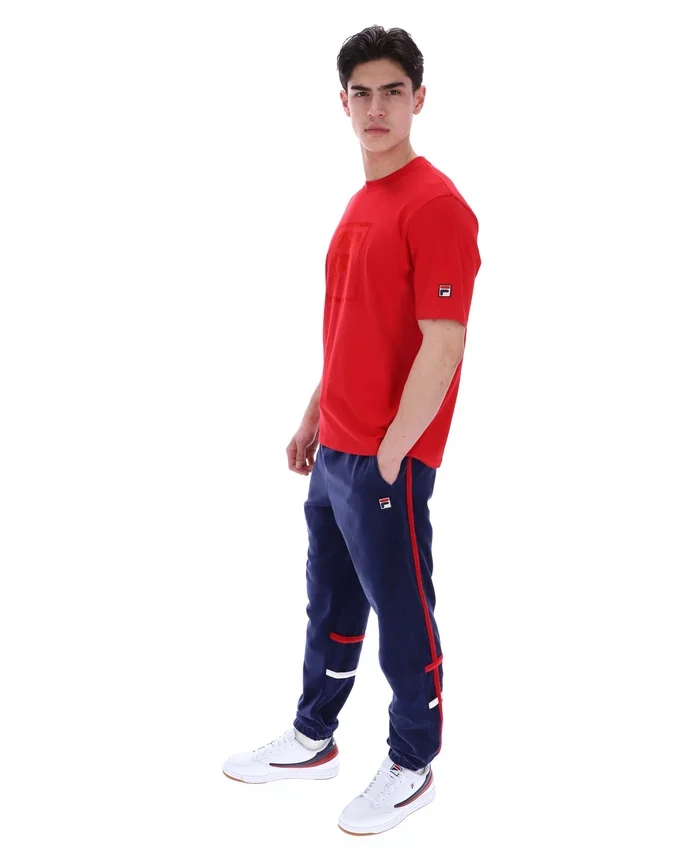 T-shirt Pepe rouge Fila avec logo floqué