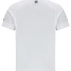 T-shirt polo de tennis blanc cassé pour homme
