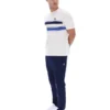 T-shirt rayé Gardenia Iggy