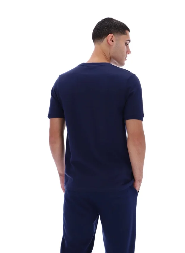 T-shirt rayé Iggy bleu marine Fila