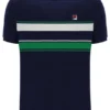 T-shirt rayé Iggy bleu marine Fila