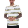 T-shirt rayé Sanders teint dans la masse