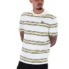 T-shirt rayé Sanders teint dans la masse