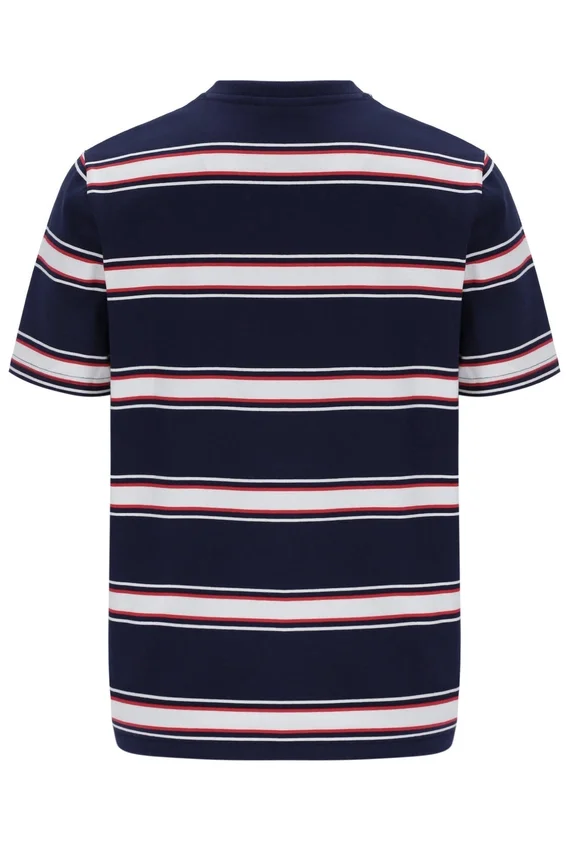 T-shirt rayé Sanders teint dans la masse