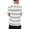 T-shirt rayé Sanders teint dans la masse