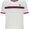 T-shirt Rosario Gardenia à rayures en tissu éponge