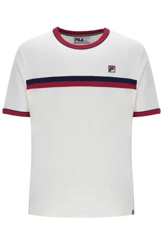 T-shirt Rosario Gardenia à rayures en tissu éponge