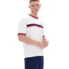 T-shirt Rosario Gardenia à rayures en tissu éponge