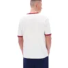 T-shirt Rosario Gardenia à rayures en tissu éponge