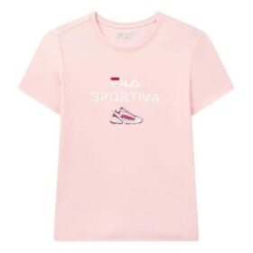 T-shirt rose à manches courtes Ade