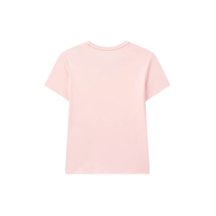 T-shirt rose à manches courtes Ade