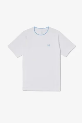 T-shirt sans coutures Center Court blanc