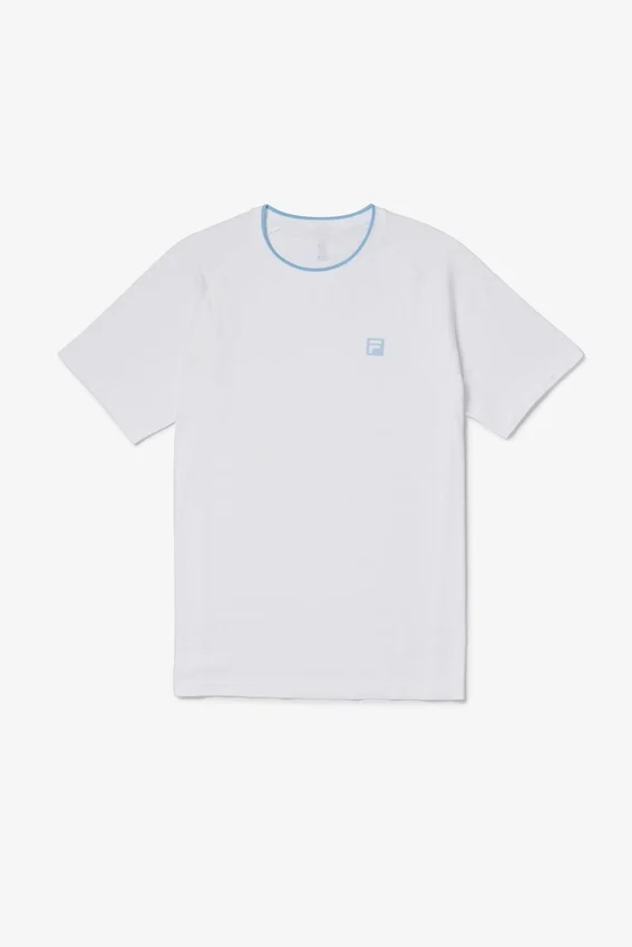 T-shirt sans coutures Center Court blanc