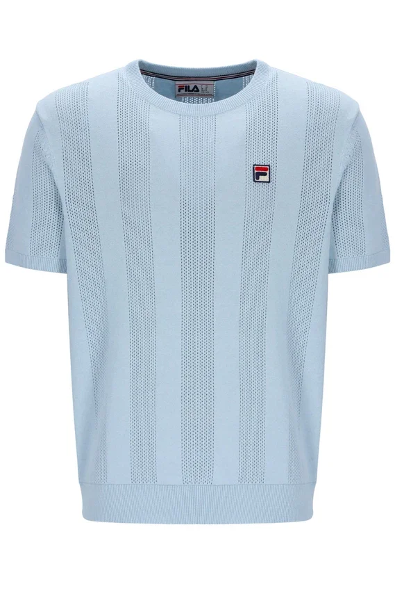 T-shirt Skyway Corrado à empiècements en maille