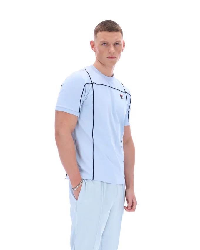 T-shirt Terri Skyway avec passepoil contrasté