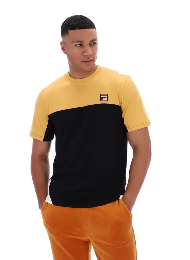 T-shirt « Tiebreaker » à blocs de couleur Oak Buff