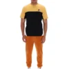 T-shirt « Tiebreaker » à blocs de couleur Oak Buff