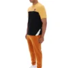 T-shirt « Tiebreaker » à blocs de couleur Oak Buff