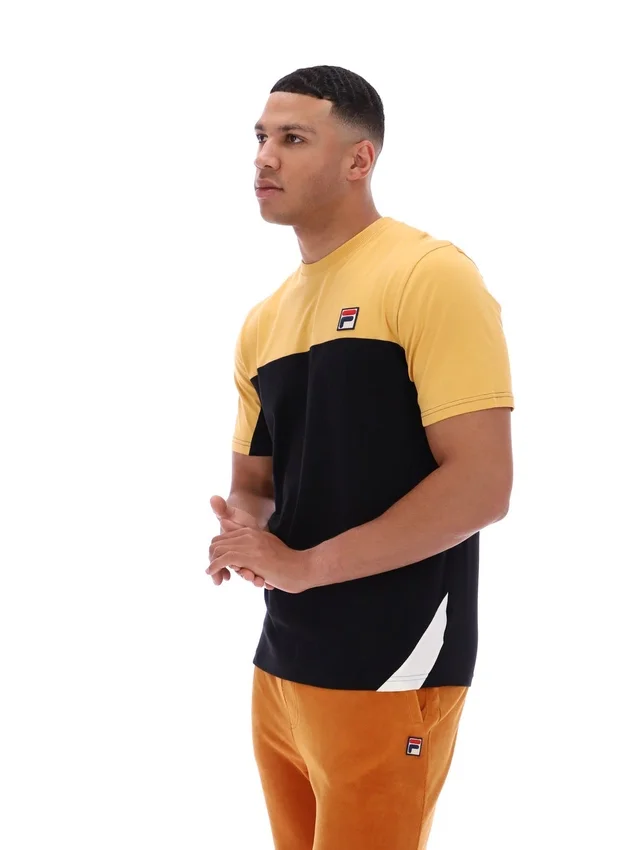 T-shirt « Tiebreaker » à blocs de couleur Oak Buff