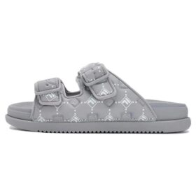 Tongs Lucia Fashion « Gris Blanc »