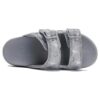 Tongs Lucia Fashion « Gris Blanc »