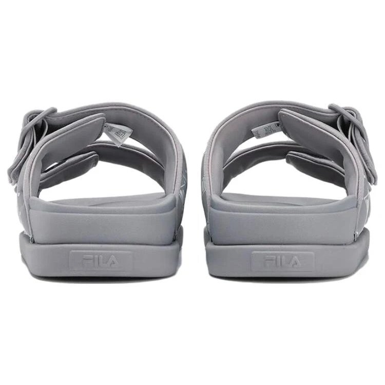 Tongs Lucia Fashion « Gris Blanc »