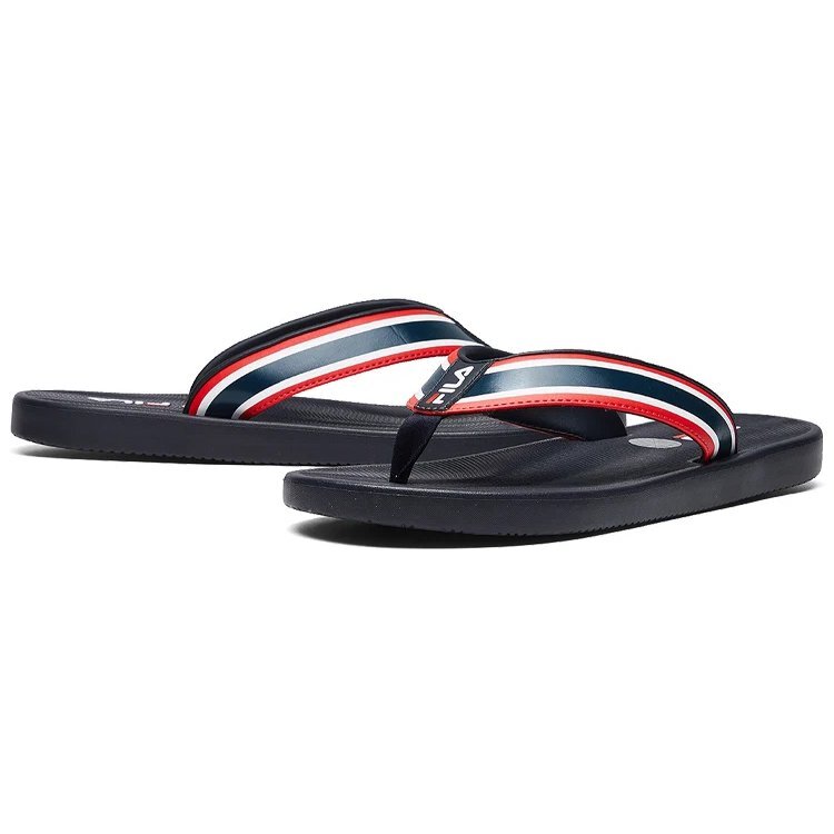 Tongs Noir/Rouge/Blanc