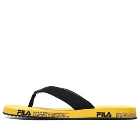 Tongs Trevi « Jaune Noir »