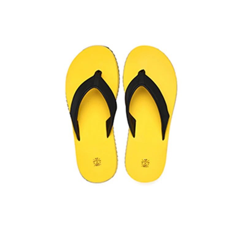 Tongs Trevi « Jaune Noir »