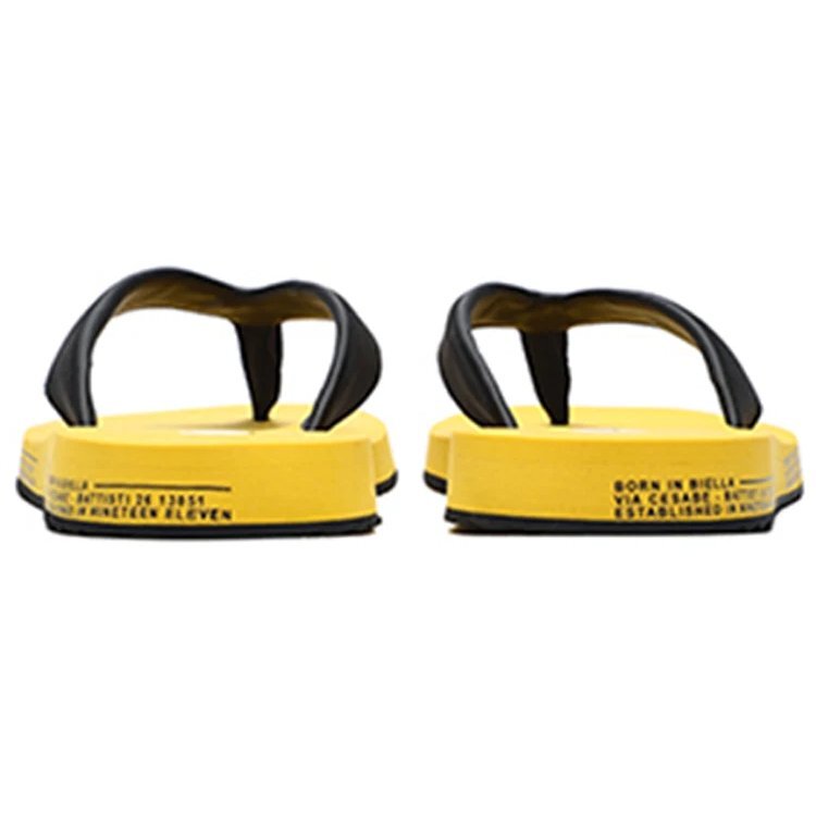 Tongs Trevi « Jaune Noir »