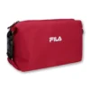 Trousse de toilette avec logo rouge